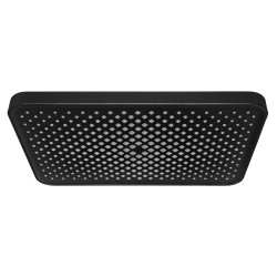 REA - Obdĺžniková dažďová sprcha JS-032 Black (REA-P0393)
