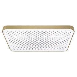 REA - Obdĺžniková dažďová sprcha JS-032 Brushed Gold (REA-P0396)