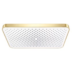 REA - Obdĺžniková dažďová sprcha JS-032 Gold (REA-P0395)