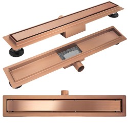 REA - Odtokový žľab Neox brush l. copper 50 (REA-G4896)