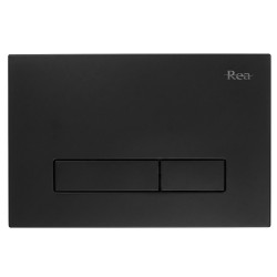 REA - Ovládacie tlačidlo k podomietkovým systémom WC HD K011A-Q a Slim 024N Black (REA-E0633)