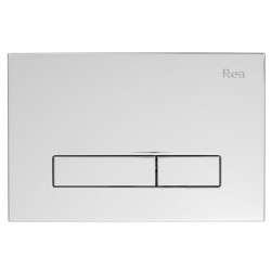 REA - Ovládacie tlačidlo k podomietkovým systémom WC HD K011A-Q Chrome (REA-E9561)