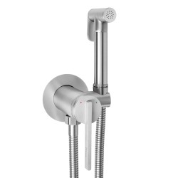 REA - Podomietková bidetová batéria Grace Brush Nickel (REA-B4501)
