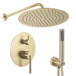 REA - Podomietková sprchová sada Argon Gold Brush + BOX (REA-P7810)