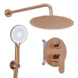 REA - Podomietková sprchová sada Drop Brush Copper + BOX (REA-P9660)