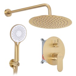 REA - Podomietková sprchová sada Drop Brush Copper + BOX (REA-P9671)