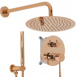 REA - Podomietková sprchová sada Lungo Diamond Copper + BOX (REA-P5657)