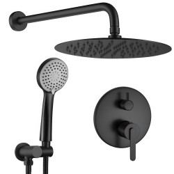 REA - Podomietková sprchová sada Ontario Black + BOX (REA-P5501)