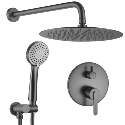 REA - Podomietková sprchová sada Ontario Gun Grey + BOX (REA-P5504)