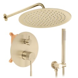 REA - Podomietková sprchová sada Venti Brush Gold + BOX (REA-P8710)