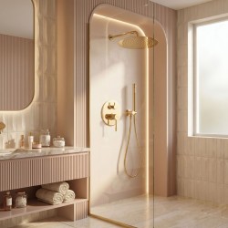 REA - Podomietková sprchová sada Venti Gold + BOX (REA-P8713)