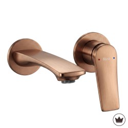 REA - Podomietková umývadlová batéria VISION Brush Copper + BOX (REA-B6881)