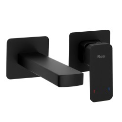 REA - Podomietková vaňová batéria Arlo Black (REA-B5609)