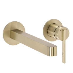 REA - Podomítková umyvadlová baterie Grace Brush Gold (REA-B4461)