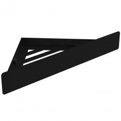 REA - Police do kúpeľne SF07 black matt (REA-06012)