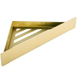 REA - Police do kúpeľne SF07 gold brush (REA-06013)