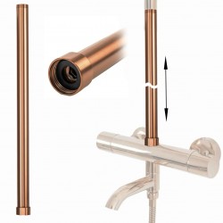 REA - Predĺženie pre vaňovú/sprchovú súpravu BRUSH COPPER 50cm (REA-K5489)