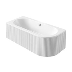 REA - Rohová akrylová vaňa Orion Stripe LEFT 150cm (REA-W0071)