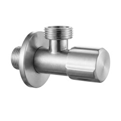 REA - Rohový ventil 02 1/2" x 3/4" Brush Nickle (REA-03611)