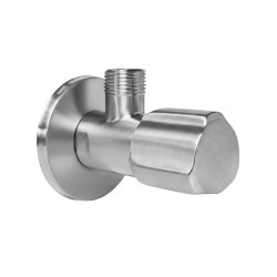 REA - Rohový ventil 02 1/2" x 3/8" Brush Nickel (REA-03615)