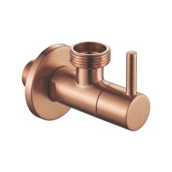 REA - Rohový ventil 1/2" x 3/4" Brush Copper (REA-03601)