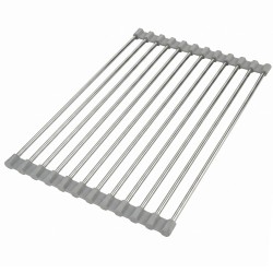 REA - Rolovací odkvapkávač na drez P12298A Grey (HOM-09977)