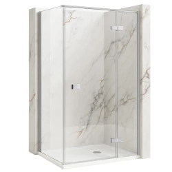 REA/S - Sprchovací kút Atlas 100x100 Chrome vpravo (KPL-K4565)