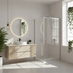 REA/S - Sprchovací kút Primo Slide 110x100 Chrome (KPL-K3565)