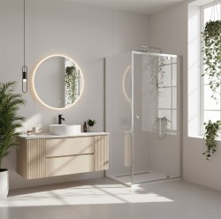 REA/S - Sprchovací kút Primo Swing 90x70 Chrome (KPL-K5056)