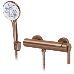 REA - Sprchová batéria Ontario Side Brush Copper (REA-B6549)