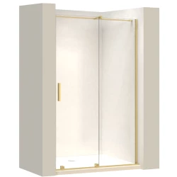 REA - Sprchové dvere MONTANA 100 brúsená zlatá (REA-K2507)