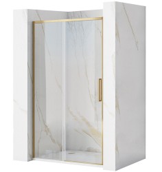 REA - Sprchové dvere Rapid Slide 150 Gold Brush (REA-K9380)