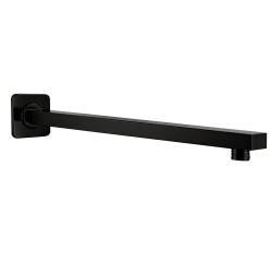 REA - Sprchové rameno štvorcové JS-9022B 40cm Black (REA-P6404)