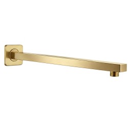 REA - Sprchové rameno štvorcové JS-9022BG 40cm Brush Gold (REA-P6405)