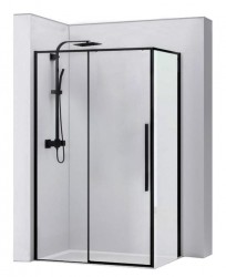 REA - Sprchový kout Solar 90x120 černá matná (REA-K6311)
