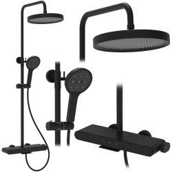 REA - Sprchový set Farel Black (REA-P0354)