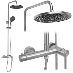 REA - Sprchový set Foster Brush Nickel (REA-P9668)