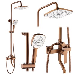 REA - Sprchový set MY2021-77C ARGUS COPPER BRUSH (REA-P3001)