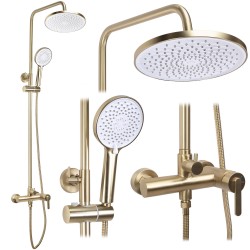 REA - Sprchový set Ontario Brush Gold (REA-P9494)