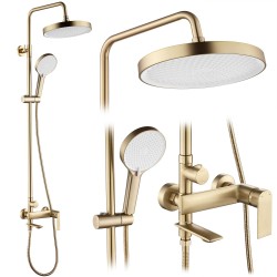 REA - Sprchový set Veneta Brush Gold (REA-P3003)