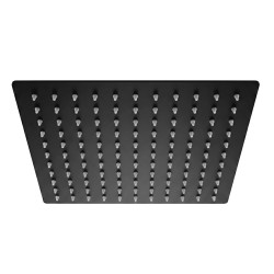 REA - Štvorcová hlavová sprcha JS-P015B 25cm Black (REA-P0610)