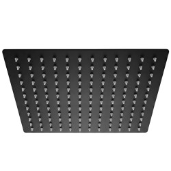 REA - Štvorcová hlavová sprcha JS-P015B 30cm Black (REA-P0613)