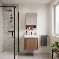 REA - Súprava kúpeľňového nábytku s umývadlom Gama T25023 HHL 50CM (REA-M0200)