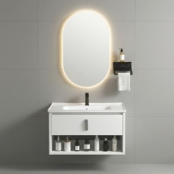 REA - Súprava kúpeľňového nábytku s umývadlom Toledo 60cm White (REA-M0018)