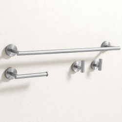 REA - Súprava kúpeľňových doplnkov Ari Brush Nickel 4 diely (REA-06600)
