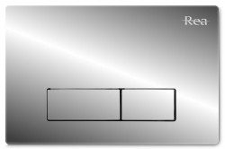 REA - Tlačidlo pre podomietkové moduly strieborné (REA-E5691)