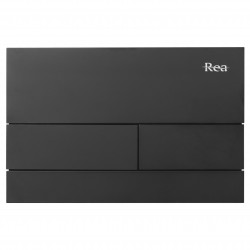 REA - Tlačidlo T Black Matt (REA-E0056)