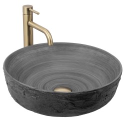 REA - Umývadlo na dosku Babilon Silver (REA-U5417)