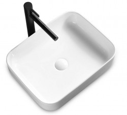 REA - Umývadlo na dosku Demi Slim 51x39 biele (REA-U1953)