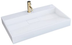REA - Umývadlo na dosku Goya 70x46 biela (REA-U8902)